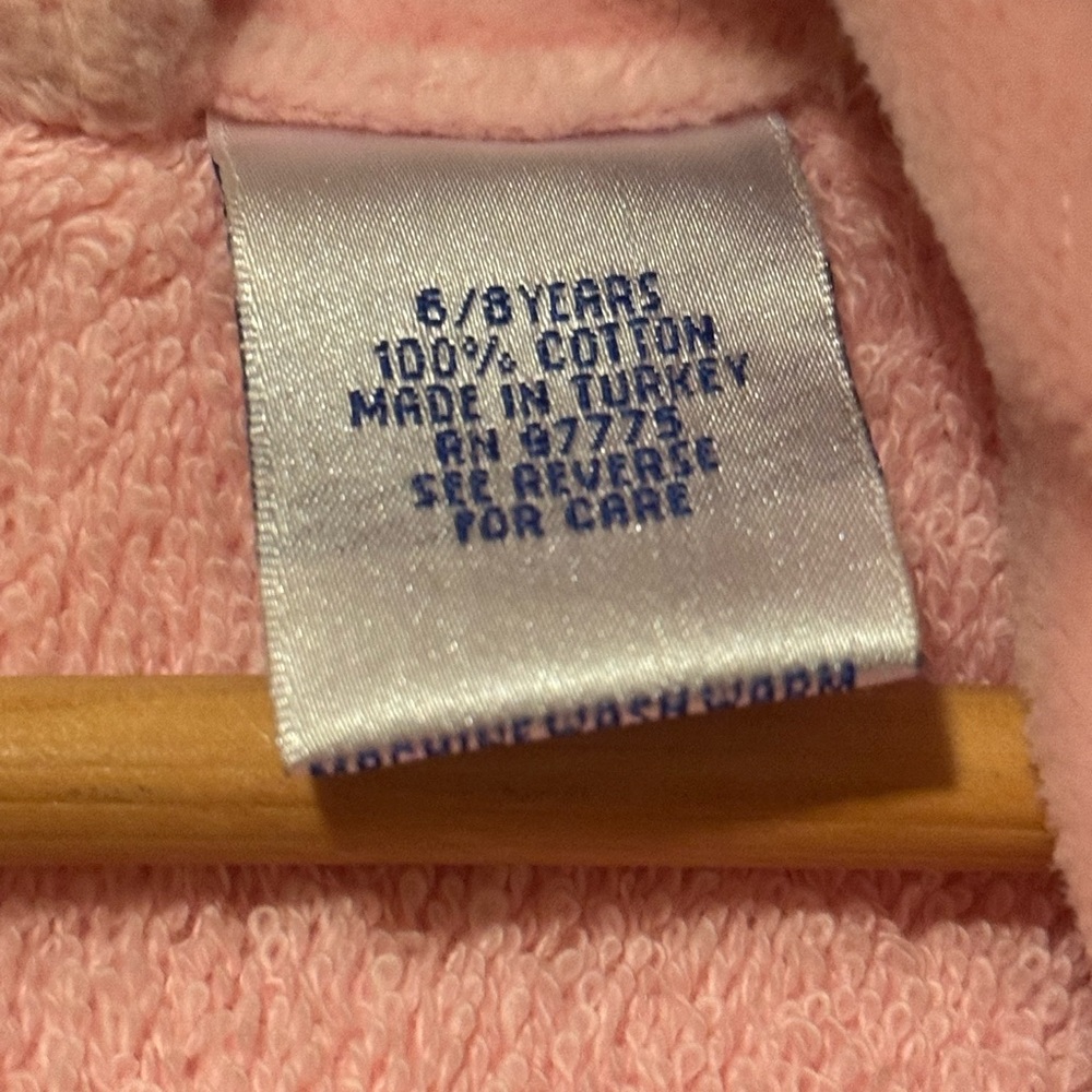 The Ritz Carlton Girl’s Pink Robe - Picture 5 of 5